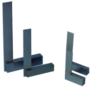 2; 3; 4; & 6'' Length - 4 Piece Economy Precision Square Set - Americas Industrial Supply