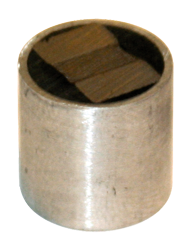 Rare Earth Two-Pole Magnet - 1'' Diameter Round; 85 lbs Holding Capacity - Americas Industrial Supply