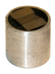 Rare Earth Two-Pole Magnet - 1'' Diameter Round; 85 lbs Holding Capacity - Americas Industrial Supply