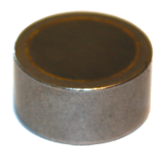 Rare Earth Pot Magnet - 1-1/4'' Diameter Round; 40 lbs Holding Capacity - Americas Industrial Supply