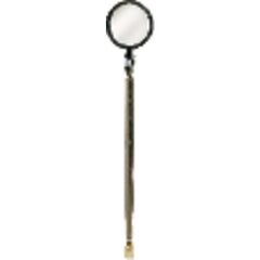 1 1/2″ Oval - Glass-23 1/2″ Extended Length - Telescoping Pocket Mirror/Magnet - Americas Industrial Supply