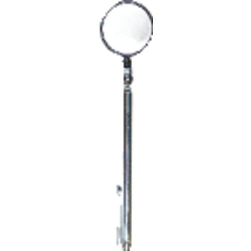 1 1/2″ Size - Round-24″ Extended Length - Telescoping Pocket Mirror - Americas Industrial Supply