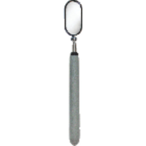 2″ × 1 1/4″ Size - Rectangular-36 1/2″ Extended Length - Telescoping Pocket Mirror - Americas Industrial Supply