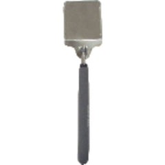 ‎3 1/2″ × 2″ Size - Rectangular-36 1/2″ Extended Length - Telescoping Pocket Mirror w/Magnifier - Americas Industrial Supply