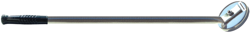 Long Reach Magnetic Retriever - Round - 38'' Length; 3-1/4" Magnet Size; 47.5 lbs Holding Capacity - Americas Industrial Supply