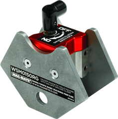 On/Off Rare Earth Magneitc Welding Square - 4" Length - 150 lbs Holding Capacity - Americas Industrial Supply