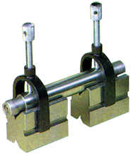 #NVB-150 - 1-5/8 x 1-3/4 x 2-3/4'' - V-Block & Clamp Set - Americas Industrial Supply