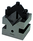 #NVB334I - 3 x 3 x 4'' - Single V-Block & Clamp - Americas Industrial Supply