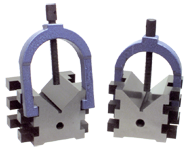 #NVB7502 - 2-1/2 x 2-3/4 x 2'' - V-Block & Clamp Set - Americas Industrial Supply