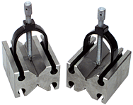 #52-475-020 - 2-3/4 x 3-1/2 x 4-7/8'' - V-Block & Clamp Set - Americas Industrial Supply