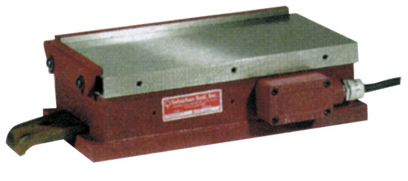 Electromagnetic Chuck with Longitudinal Poles - #EMCB818L; 8'' x 18'' - Americas Industrial Supply