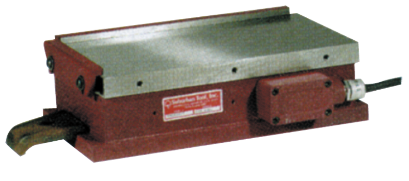 Electromagnetic Chuck with Transverse Poles - #EMCB815T; 8'' x 15'' - Americas Industrial Supply