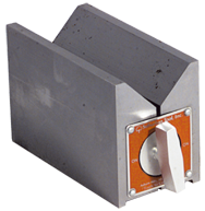 #MTCVB - 2-3/4 x 3-5/8 x 5-1/2'' - Magnetic V-Block - Americas Industrial Supply