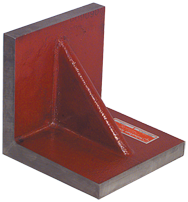 8 x 8 x 8" - Precision Ground Plain Angle Plate - Americas Industrial Supply
