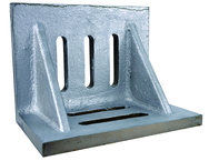 8 x 6 x 5" - Machined Webbed (Closed) End Slotted Angle Plate - Americas Industrial Supply