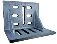 12 x 9 x 8" - Machined Webbed (Closed) End Slotted Angle Plate - Americas Industrial Supply