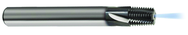 3/8-18 4FL Carbide Thread Mill NPTF Tap-Coolant Thru-TiCN - Americas Industrial Supply