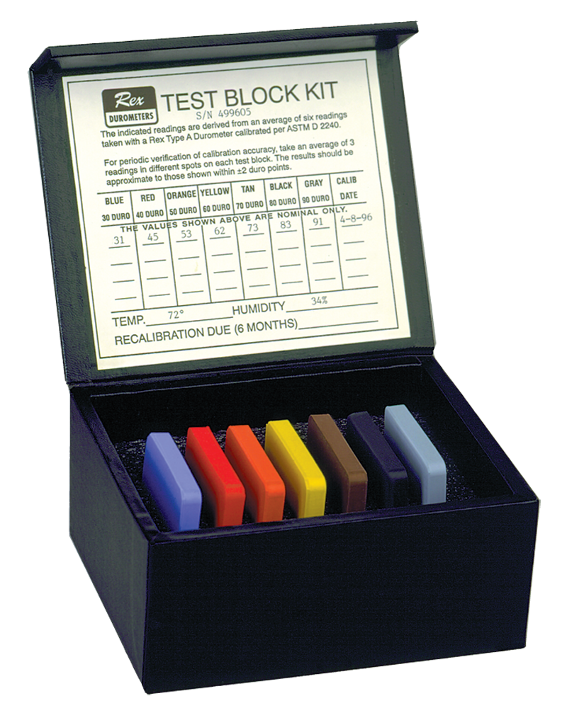 #TBKA Type Shore A - Durometer Test Block - Americas Industrial Supply