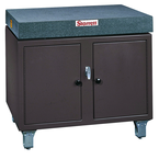 36 x 48" - Surface Plate Stand - Cabinet Type with Leveling Screws - Americas Industrial Supply