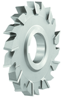 4 x 9/32 x 1-1/4 - HSS-T15 - Staggered Tooth Milling Cutter - 22T - TiCN Coated - Americas Industrial Supply