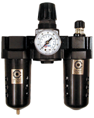 #27FRL4-G - 1/2 NPT - Modular Series Standard Filter-Regulator-Lubricator - Americas Industrial Supply