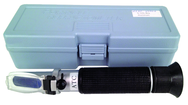Refractometer with carring case 0-10 Brix Scale; includes case & sampler - Americas Industrial Supply