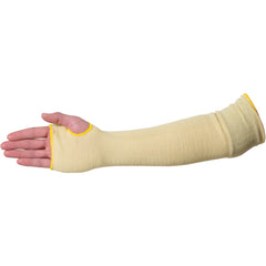 Arm Protection - Kevlar 18″ Standard Weight 2-Ply Knit Sleeve Kevlar Outer/Cotton Inner w/Thumb Hole - Americas Industrial Supply