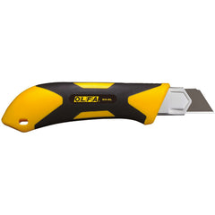 25 mm Rubber Grip Auto-Lock Knife - Americas Industrial Supply