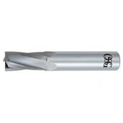 7/8" Dia. - 4" OAL - Bright CBD - Slow Spiral HP End Mill - 4 FL - Americas Industrial Supply