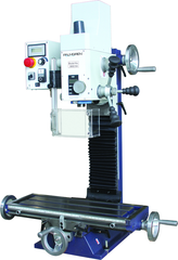 14" Gear Head Milling Machine, Variable Speed, 1.25HP, 120V, 1PH - Americas Industrial Supply