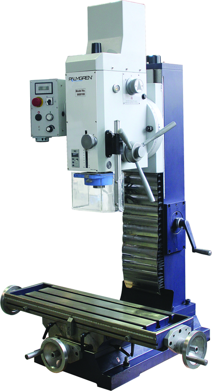 20" Gear Head Milling Machine, Variable Speed, 3HP, 240V, 1PH - Americas Industrial Supply