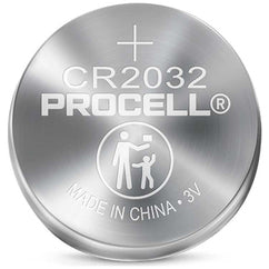 ‎PC2032 3V Lithium Coin Batteries-Priced per Sheet of 5 - 4 Sheets Min. (20 Batteries) - Americas Industrial Supply