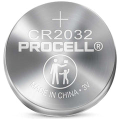 ‎PC2032 3V Lithium Coin Batteries-Priced per Sheet of 5 - 4 Sheets Min. (20 Batteries) - Americas Industrial Supply
