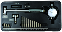 35-150mm Dial Bore Gage Set - .01mm Graduation - Extended Range - Americas Industrial Supply