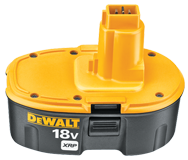 18 Volt XRP - Use with DeWALT DW987KA - Replacement Battery - Americas Industrial Supply