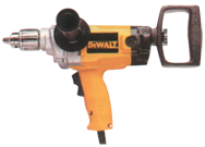 #DW130V - 9.0 No Load Amps - 0 - 550 RPM - 1/2'' Keyed Chuck - D-Handle Reversing Drill - Americas Industrial Supply
