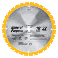 10" - Carbide Tipped Woodworking Circular Saw Blade - Miter/Table - Americas Industrial Supply