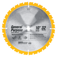 10" - Carbide Tipped Woodworking Circular Saw Blade - Miter/Table - Americas Industrial Supply