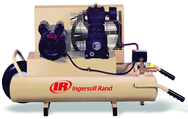 8 Gallon / Horizontal Tank; 5-1/2HP Gas Engine Air Compressor #SS3J5 5GH-WB - Americas Industrial Supply