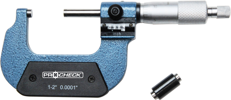 1 - 2" .0001" Graduation Mechanical Digital Outside Micrometer - Americas Industrial Supply