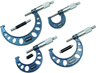 0-4" .0001" Outside Micrometer Set - Americas Industrial Supply