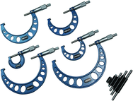 0-6" .0001" Outside Micrometer Set - Americas Industrial Supply