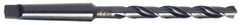 1-7/8 Dia. - 16-1/2 OAL - Surface Treated - HSS - Standard Taper Shank Drill - Americas Industrial Supply