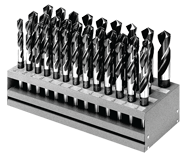 33 Pc. HSS Reduced Shank Drill Set - Americas Industrial Supply