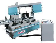 H6ANC 20" Double Column Mitering Bandsaw; 7HP Blade Drive - Americas Industrial Supply