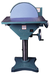Heavy Duty Disc Sander-With Forward/Rev and NO Magnetic Starter - Model #22100 - 20'' Disc - 3HP; 3PH; 230V Motor - Americas Industrial Supply