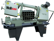 Horizontal Wet Bandsaw - #1318 - 13 x 18'' Capacity - 3 HP; 3PH; 220/440V Motor - Americas Industrial Supply