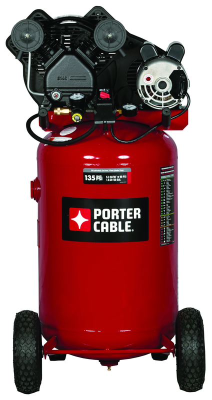 30 Gal. Single Stage Air Compressor, Vertical, Medium Duty Cast iron - Americas Industrial Supply