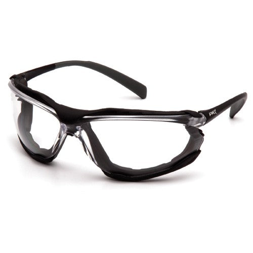 Proximitry Clear Anti-Fog Lens Black Frame Safety Glasses - Americas Industrial Supply