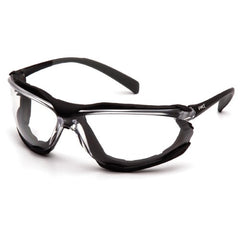 Proximitry Clear Anti-Fog Lens Black Frame Safety Glasses - Americas Industrial Supply